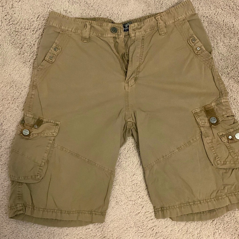 Khaki Cargo shorts